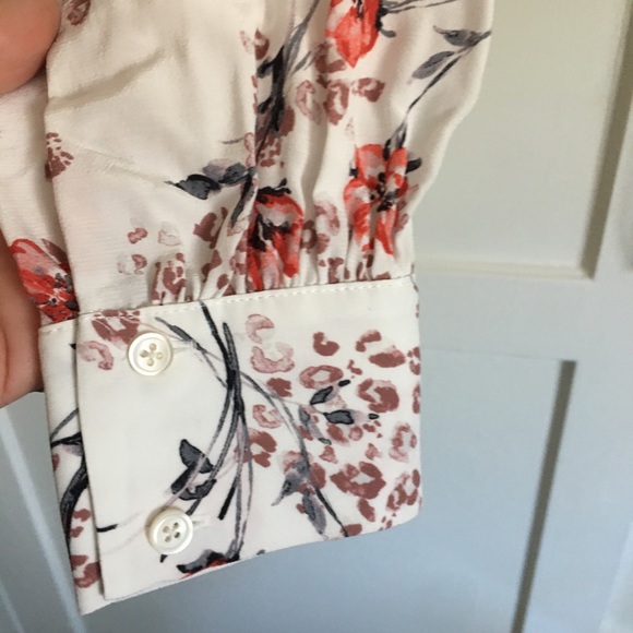 PB Blue Life lillia top in ivory floral NWT size S - Picture 8 of 13